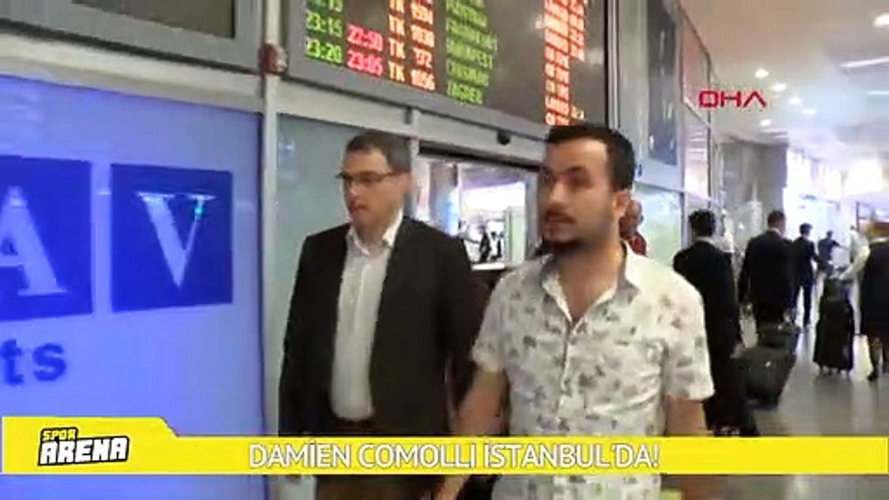 Damien Comolli İstanbul'da!