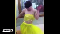 Rusya'da karakola şikayete gitti bir anda dans etmeye başladı