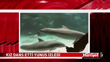 KIZ DANS ETTİ YUNUS GÜLEREK İZLEDİ