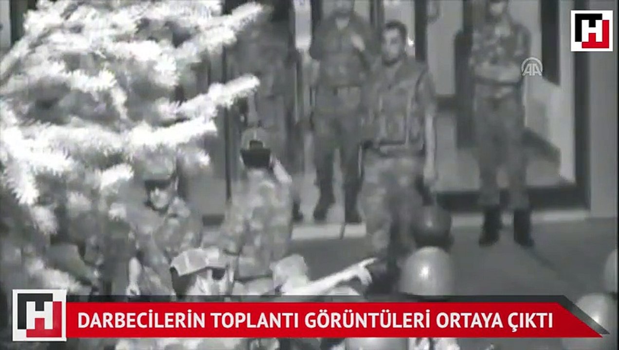 Dava bitmeden darbecilerin toplantı görüntüleri ortaya çıktı