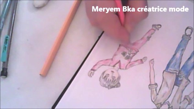 Dessin vêtements enfant étape par étape رسم ازياء اطفال خطوة بخطوة