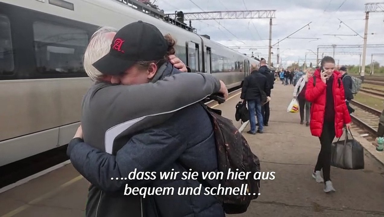 Erstmals wieder züge in kramatorsk nach angriff im april