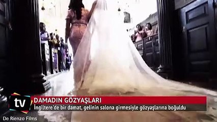 Dünyanın en duygusal damadı!