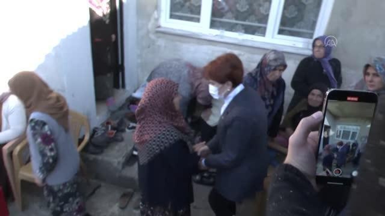 Bartın haberleri! İYİ Parti Genel Başkanı Akşener, Amasra'da patlama yaşanan maden ocağında incelemelerde bulundu