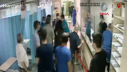'Araba çarptı' diye ihbarda bulundu, hastanede doktora saldırdı! İşte o anlar...