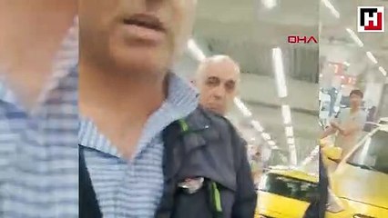 İstanbul Havalimanı'nda UBER sürücüsü darp edildi