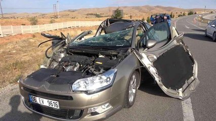 Son dakika haber... Muayene ve sigortasız traktörle trafiğe çıktı, otomobil ile çarpıştı: 1 yaralı