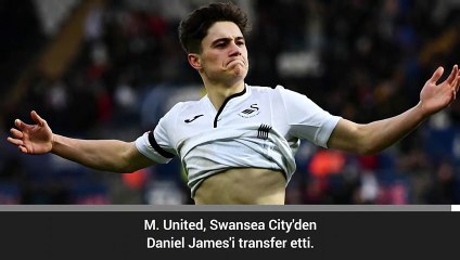 Manchester United James'i kadrosuna kattı