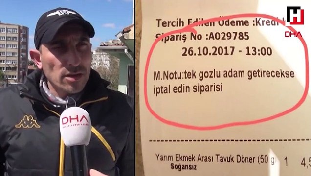 Yemek siparişi veren üniversiteliyi döven kurye konuştu