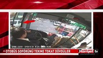 ŞANLIURFA'DA OTOBÜS ŞOFÖRÜNÜ TEKME TOKAT DÖVDÜLER