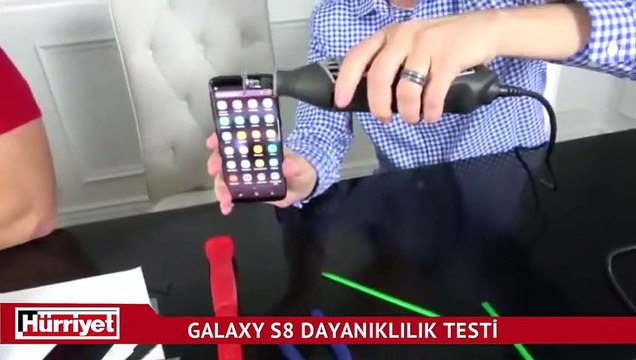 Samsung Galaxy S8 dayanıklılık testi