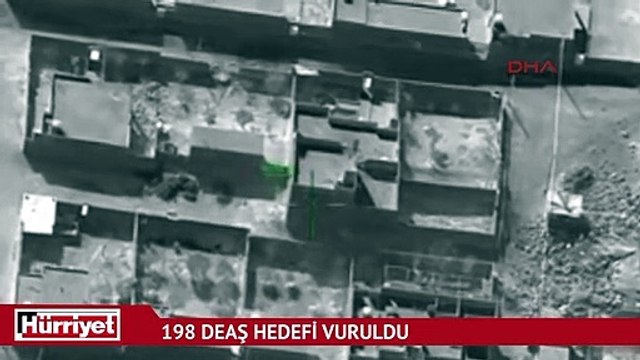 Fırat Kalkanı'nda 198 DEAŞ hedefi vuruldu, 9 terörist ölü