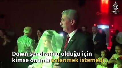Yasemin için damatsız düğün