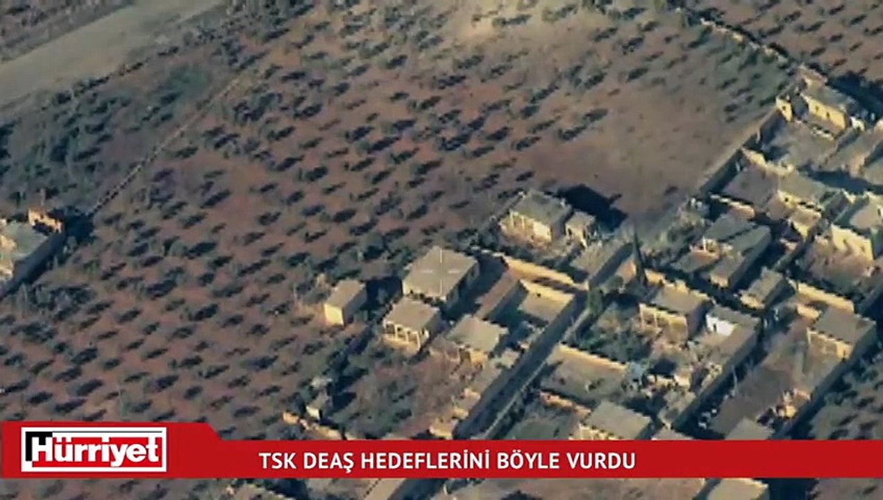 TSK DEAŞ hedeflerini böyle vurdu!
