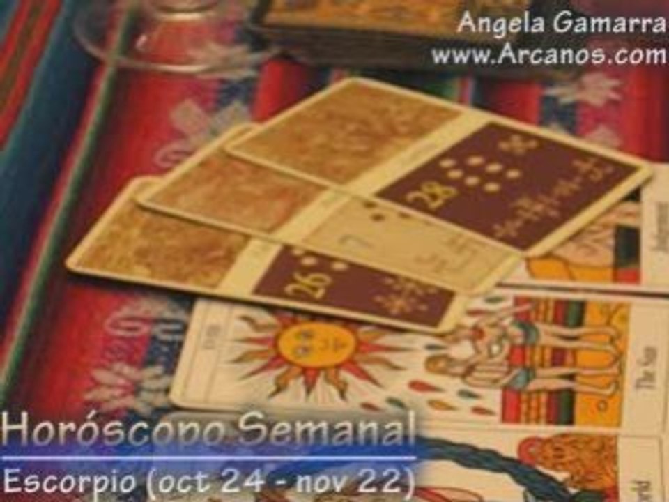 Horoscopo Escorpio del 16 al 22 de marzo 2008 - Tarot