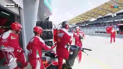 Malezya GP start özet görüntüleri