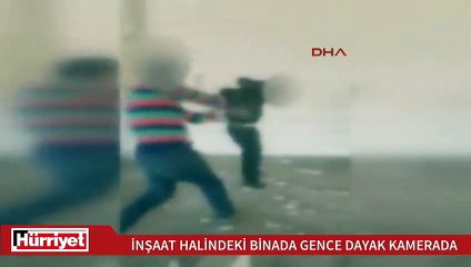 Attıkları dayağı sosyal medyada yayınladılar