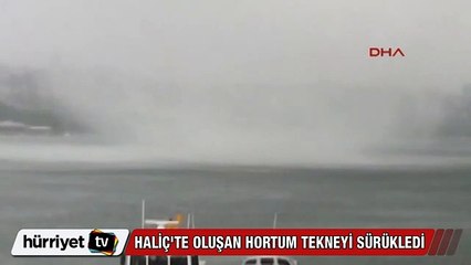 İstanbul'daki hortum dehşetinin yeni görüntüleri ortaya çıktı