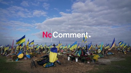 Families honour Ukraine soldiers killed in battle