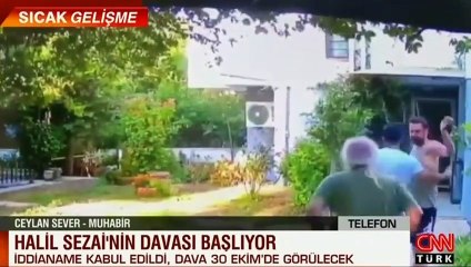 Son dakika haber! Halil Sezai'nin davası başlıyor