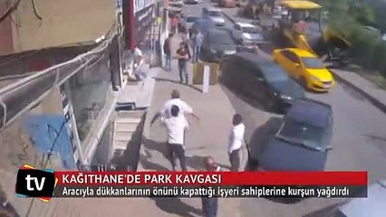 Park yüzünden çıkan kavgada silahıyla dehşet saçtı