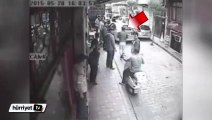 Şişli'de esnafa polis dayağı iddiası kamerada