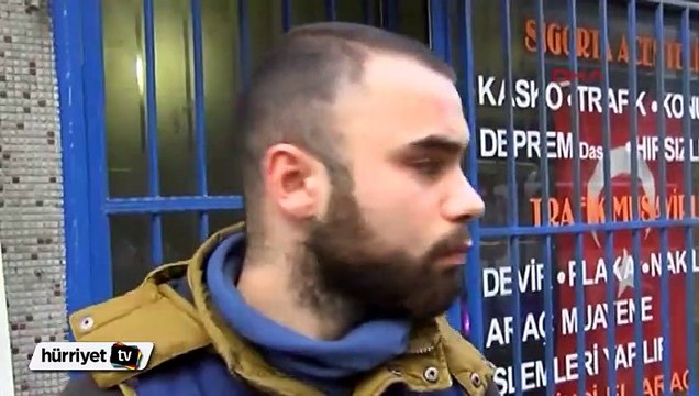 Esnaftan güvenlik kamerası görüntüleriyle polis dayağı iddiası