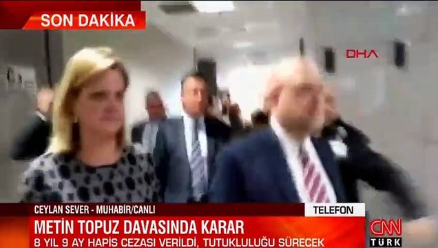 Son dakika haberler... Metin Topuz davasında karar: 8 yıl 9 ay hapis