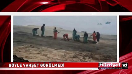 BÖYLE VAHŞET GÖRÜLMEDİ! İŞTE İNSANLIĞIN ÖLDÜĞÜ AN