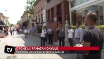 Vatandaşlar sahura drone ile kalkacak