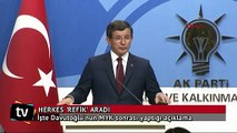 Davutoğlu söyledi Google'da herkes 'refik'i aradı