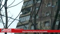 Davutpaşa'da doğalgaz patlaması