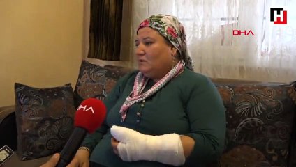 Korna sesini duymayan işitme engelli kadını dövüp, kolunu kırdılar