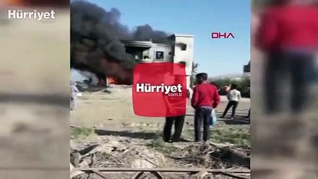 Son dakika... Mersin'de depo yangını 1 ton naylon kül oldu