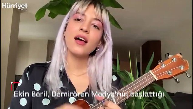 Ekin Beril, Demirören Medya’nın başlattığı müzik hareketine katılıyor.
