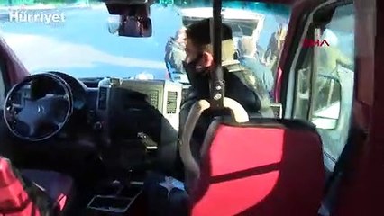Maltepe'de 21 fazla yolculu minibüsün sürücüsü: Millet zorla biniyor