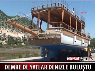 YATLAR DENİZLE BULUŞTU