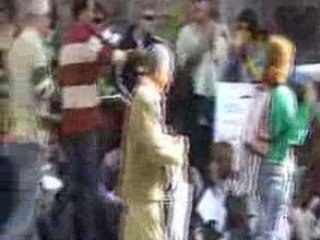 MURCIA. Huelga Justicia. Cadena humana 12-III-08 (1 de 2)