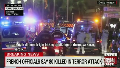 Terör saldırısından kaçanlar cafelere sığındı