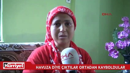 Havuza diye çıkan 2 kız çocuğu ortadan kayboldu