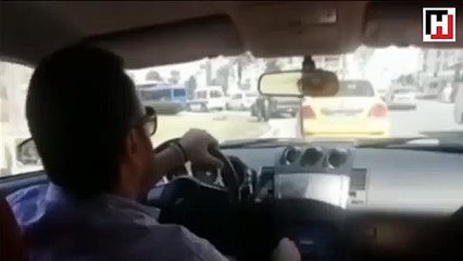 Trafikte dehşet saçtı! Böyle usta şoförlük olmaz olsun