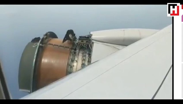 Uçakta dehşet anları! Bin anda parçalandı…