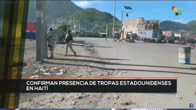 teleSUR Noticias 11:30 15-10: EE.UU. despliega tropas en Haití