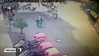 Gaspçı dehşeti! Paralar havalarda uçuştu