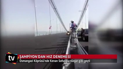 Kenan Sofuoğlu rüzgar gibi geçti