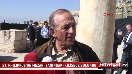 DENİZLİ'DEKİ KİLİSEDE BULUNDU