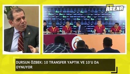 Dursun Özbek: Kazanmak için gidiyoruz