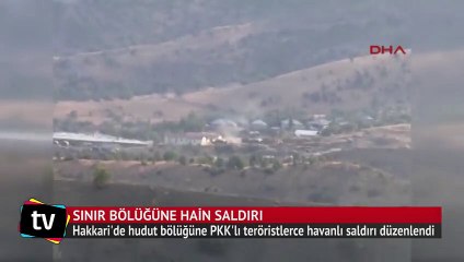 Derecik'te sınır bölüğüne havanlı saldırı