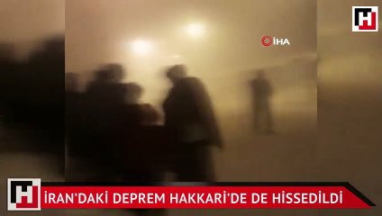 İran’daki deprem Hakkari’de de hissedildi