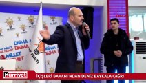 Bakan'dan Baykal'a çağrı: 'Yüreğin yetiyorsa İçişleri Bakanlığı'na bir gel...'